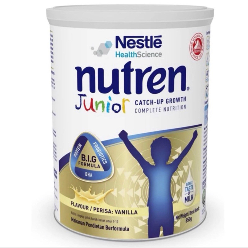 nutren junior เพิ่มน้ำหนัก นำเข้าจากมาเลย์ มีสินค้าพร้อมส่ง