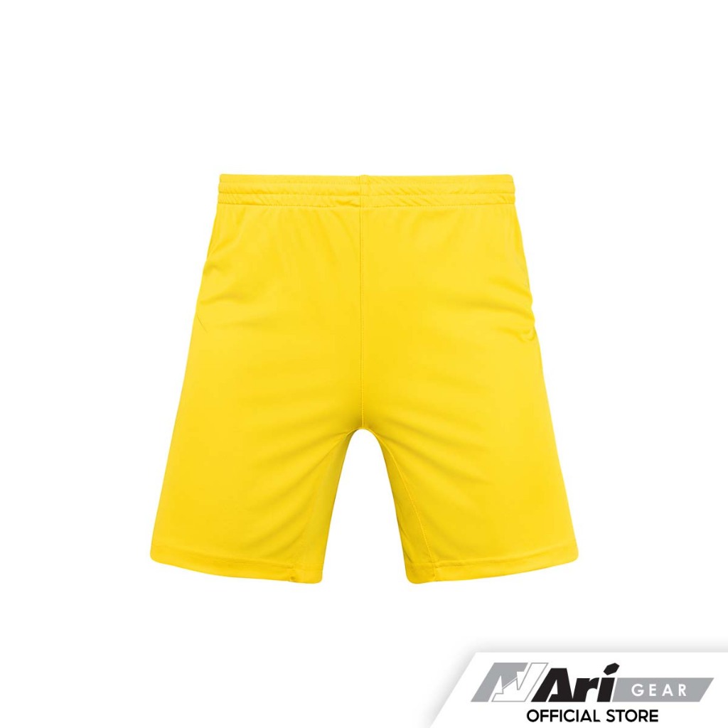 ARI ESSENTIAL TEAM SHORTS - YELLOW กางเกงฟุตบอล อาริ สีเหลือง