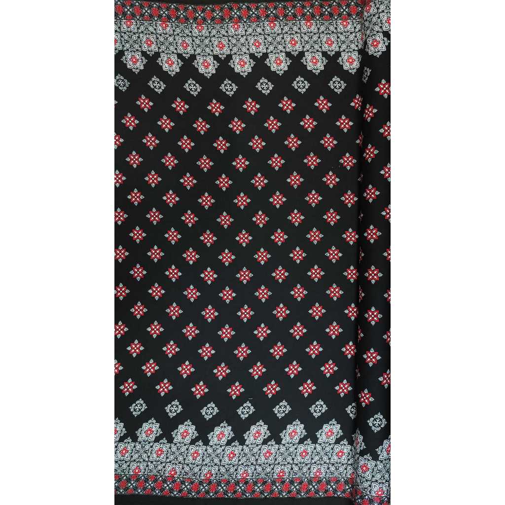 525 ผ้าชิ้นเรยอน สปัน แมมเบิร์ต ผ้าพิมพ์ ลายดอกใหญ่ หน้ากว้าง 58 นิ้ว ขนาด 1 เมตร พร้อมส่ง - รูปที่ 3