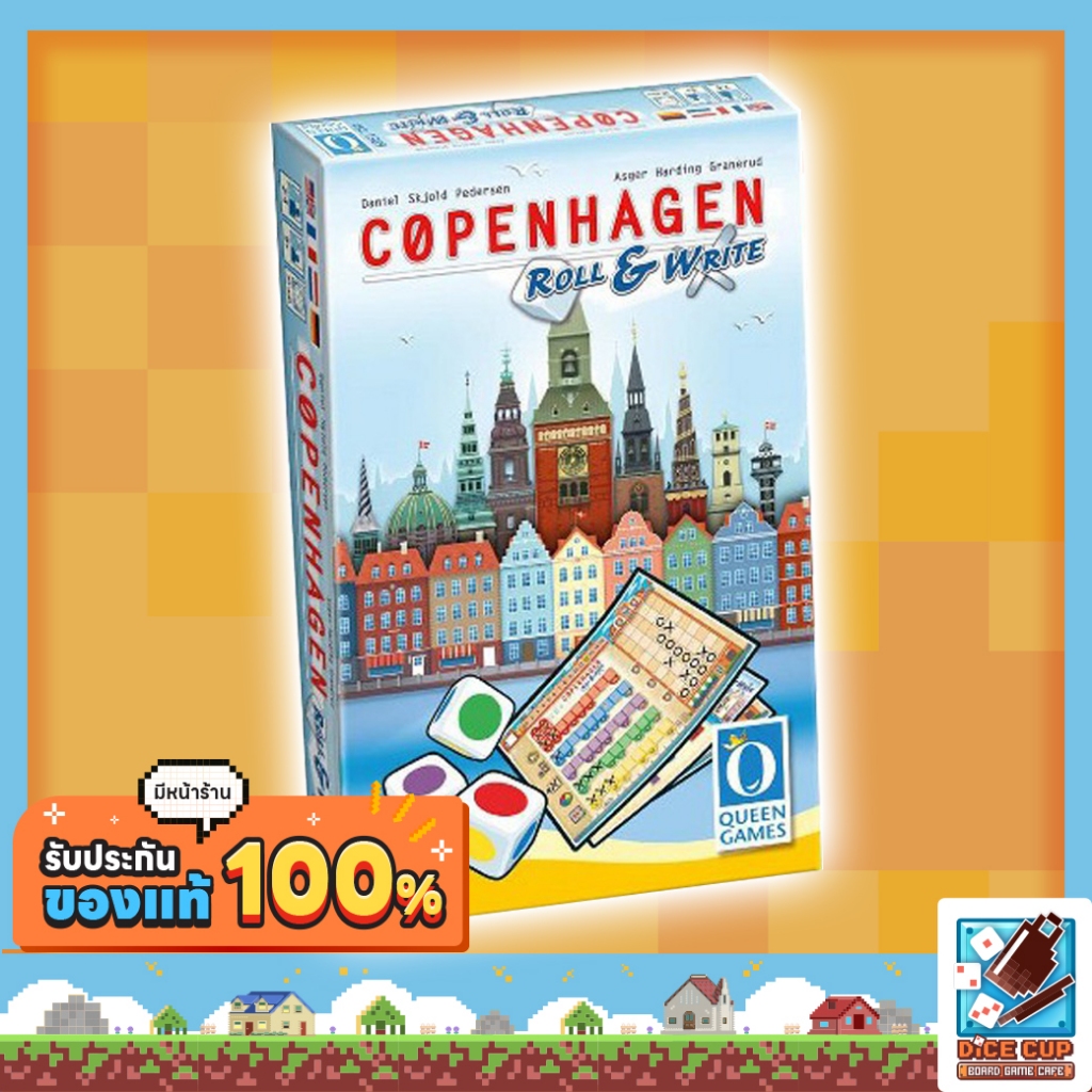 [ของแท้] Copenhagen: Roll & Write Board Game