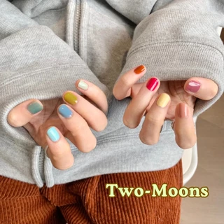 KM-11| Two Moons สูตรลอกได้ 💖ไม่ต้องใช้เครื่องอบ สีทาเล็บกึ่งเจล (ลิงก์3)