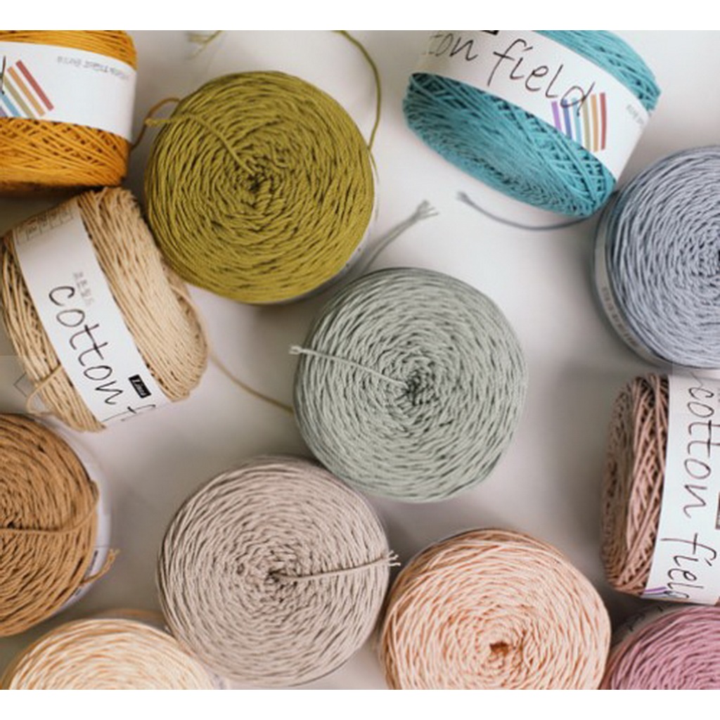 Cotton Field ไหมนำเข้าเกาหลี Linea