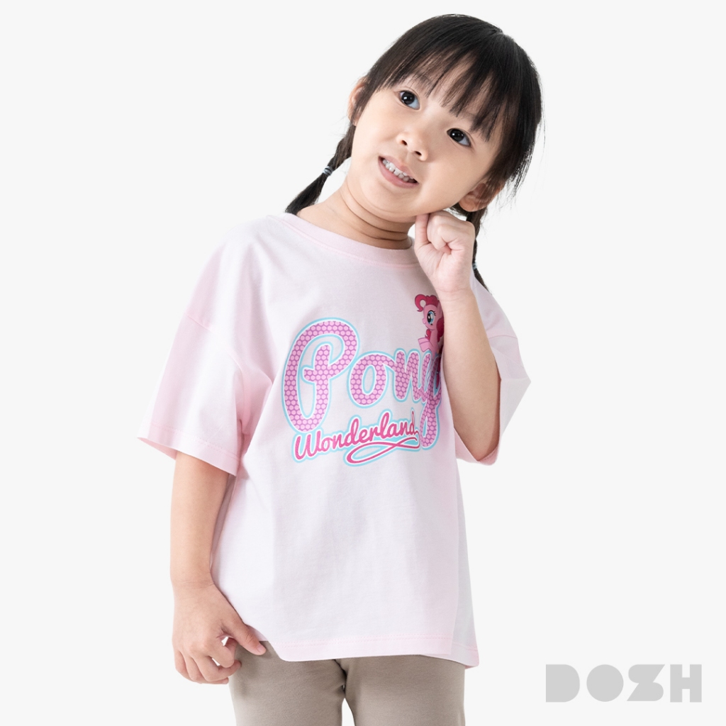 DOSH GIRL'S CROPPED T-SHIRTS MY LITTLE PONY เสื้อครอปเด็กผู้หญิง 9FPGT1005-PI
