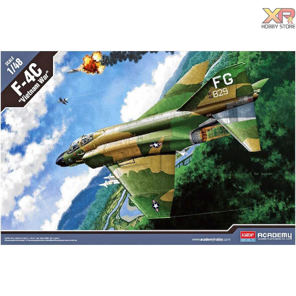 [Academy Model] 1/48: F-4C VIETNAM WAR (AC 12294)