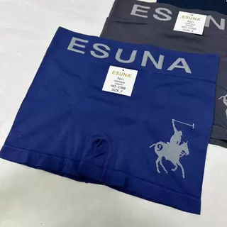 ESUNA ชุด 5 ตัว กางเกงในบ๊อกเซอร์ชาย ผ้านิ่มสวมใส่สบาย ไม่รัด ไม่อึดอัด ระบายอากาศได้ดี เอว28-40ใส่ได้