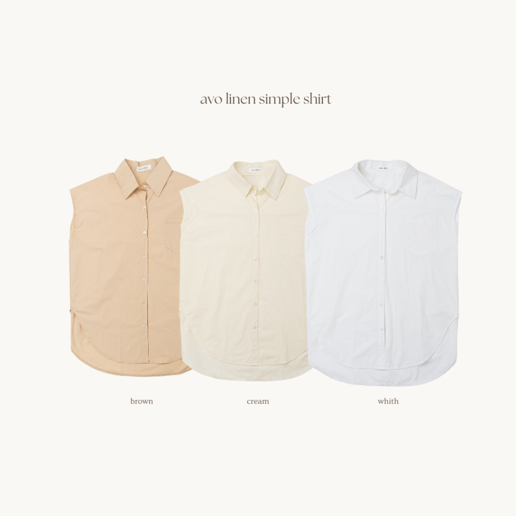 avo bessie vest shirt เสื้อเชิ้ตรุ่นใหม่ล่าสุดดด~ รุ่นนี้ใส่สบายมากก เป็นทรง oversize นี้ดด รุ่นนี้รับประกันความแมชง่ายย