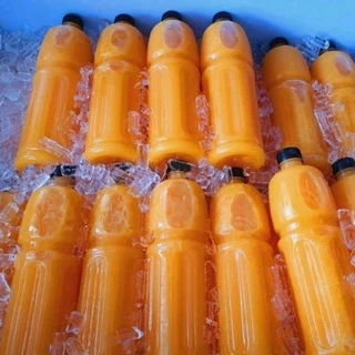 น้ำส้มคั้นสด แท้100% ราคาส่ง 25 ขวดลิตร ส่งฟรี! ((มีใบอนุญาตถูกต้อง))