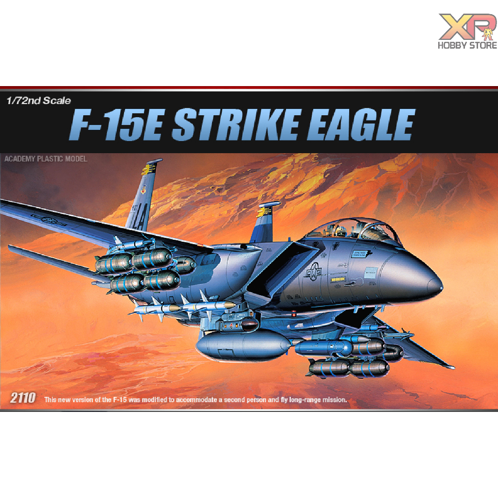 [Academy Model] 1/72 : (2110) F-15E Strike Eagle (AC 12478)