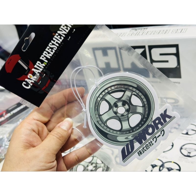 น้ำหอม แขวนในรถยนต์ Car Air freshener US/JDM racing power น้ำหอมซิ่ง ติดรถยนต์ ติดบ้าน หอมติดนาน มีให้เลือกเยอะ