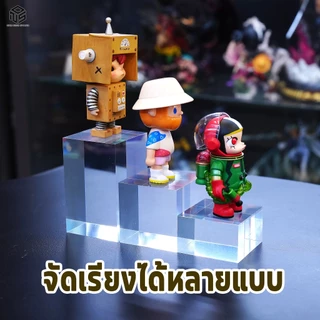 ก้อนอะคริลิค แท่นอะคริลิค โชว์โมเดล สินค้า ใสมาก แข็งแรง หรูหรา เพิ่มมูลค่า display stand