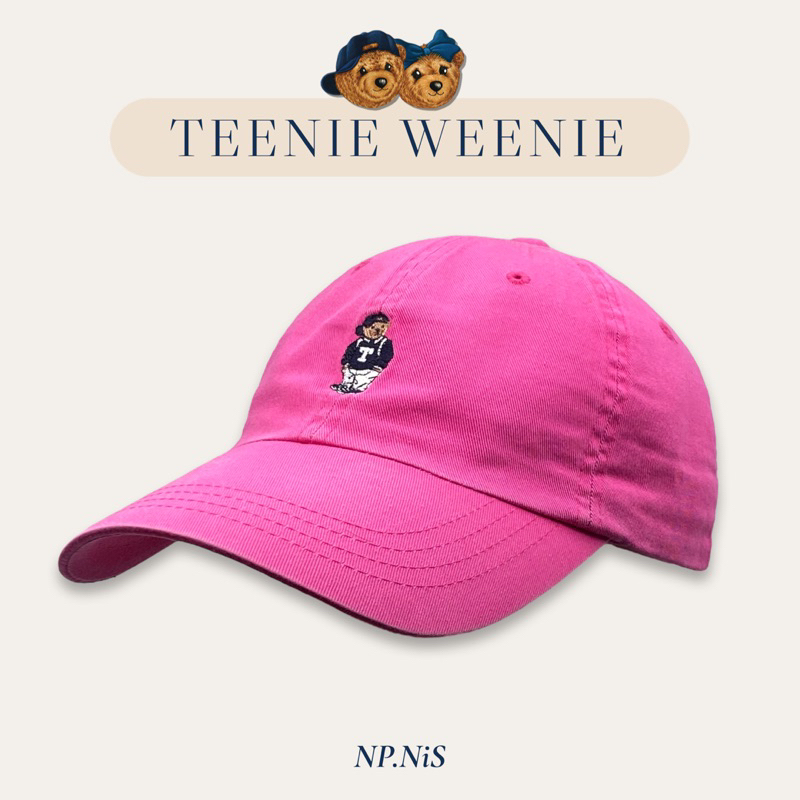 หมวก Teenie Weenie แท้มือสอง สีชมพู