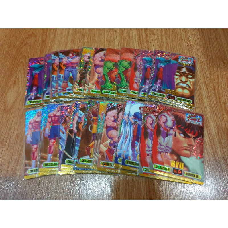 (SR Col.4 แยกใบ) การ์ด Street Fighter ขายแยกใบ
