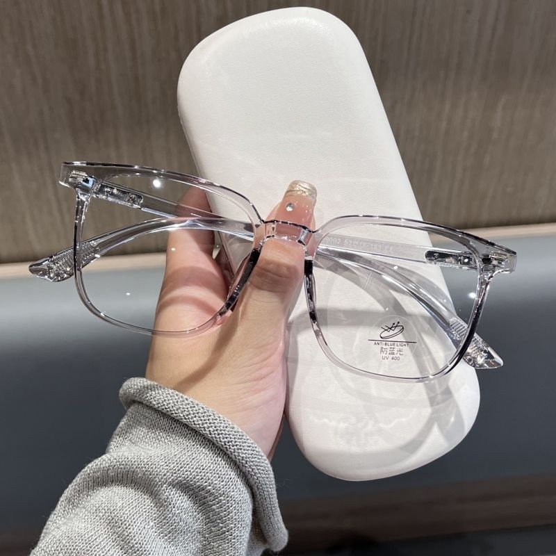 My แฟชั่นเกาหลี แว่นสายตาสั้น 0-500° กรอบดำ แว่นกรองแสง เครื่องประดับแฟชั่น unisex เหมาะสำหรับสาวทันสมัย ป้องกันแสงสีฟ้า - รูปที่ 6