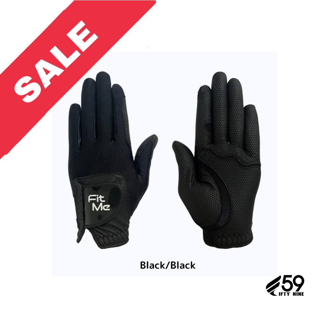 FitMe // ถุงมือกอล์ฟ // Black-Black