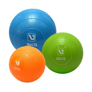 [1-3 กก.] FBT LIVEPRO บอลออกกำลังกาย บอลน้ำหนัก ขนาดเล็ก LS3003 Weight Ball ลูกบอลน้ำหนักพิลาทิส รหัส 67368/69/70