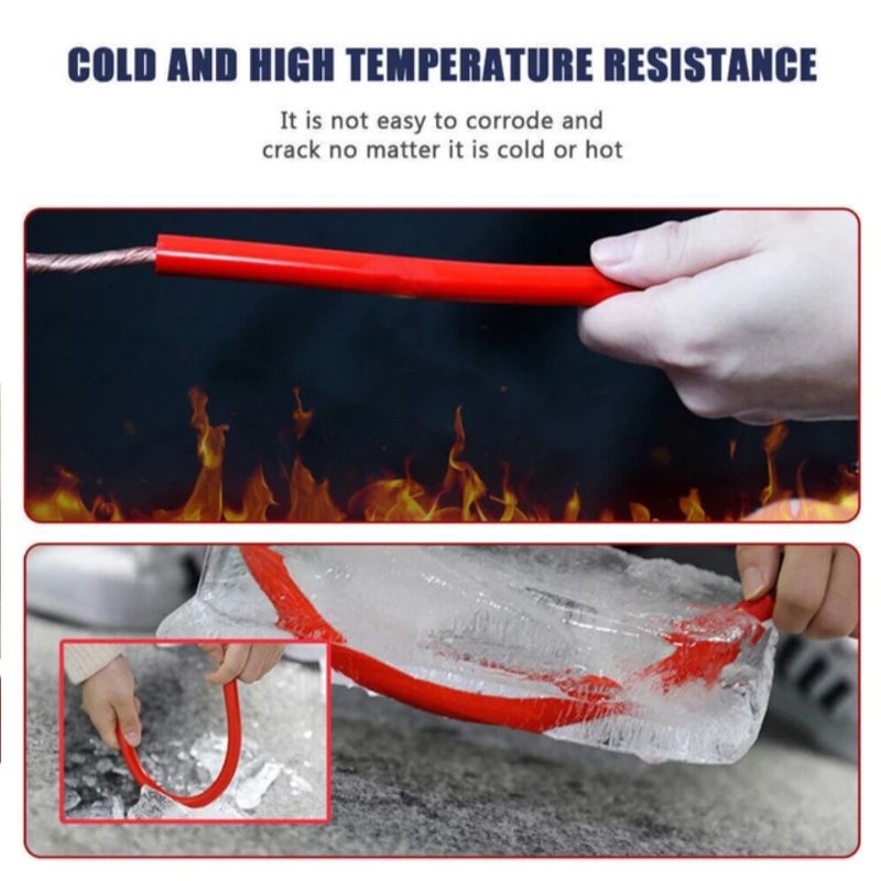 สายพ่วงแบตเตอรี่รถยนตร์ 4 เมตร 2000AMP[แท้] สายชาร์จแบตเตอรี่รถยนต์ สายจั๊มแบต