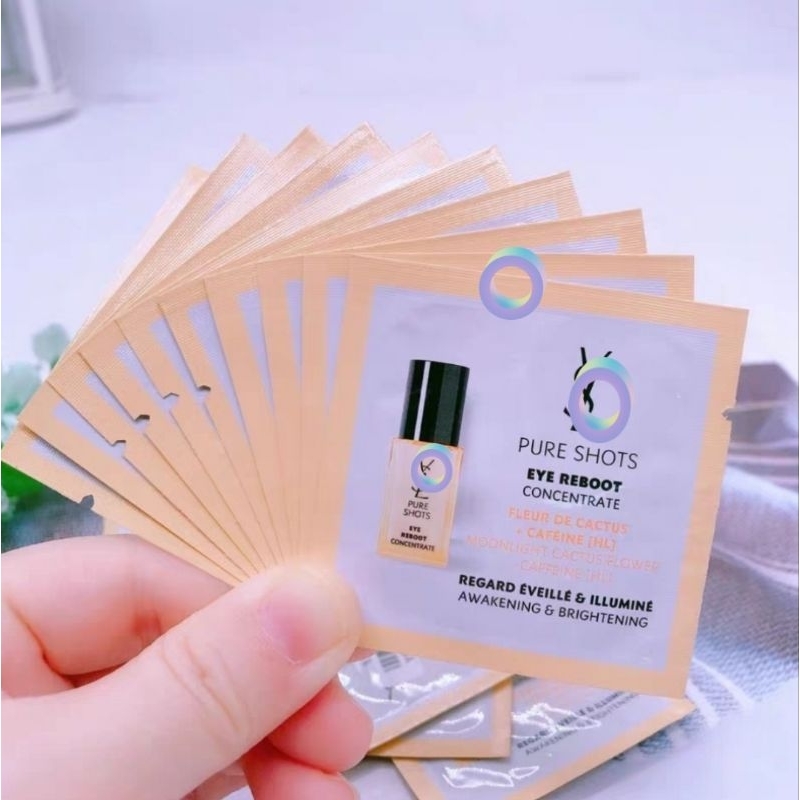 เซรั่มรอบดวงตา เพิ่มความชุ่มชื้นและเสริมความกระจ่างใสผิวรอบดวงตาPURE SHOTS EYE REBOOT CONCENTRATED