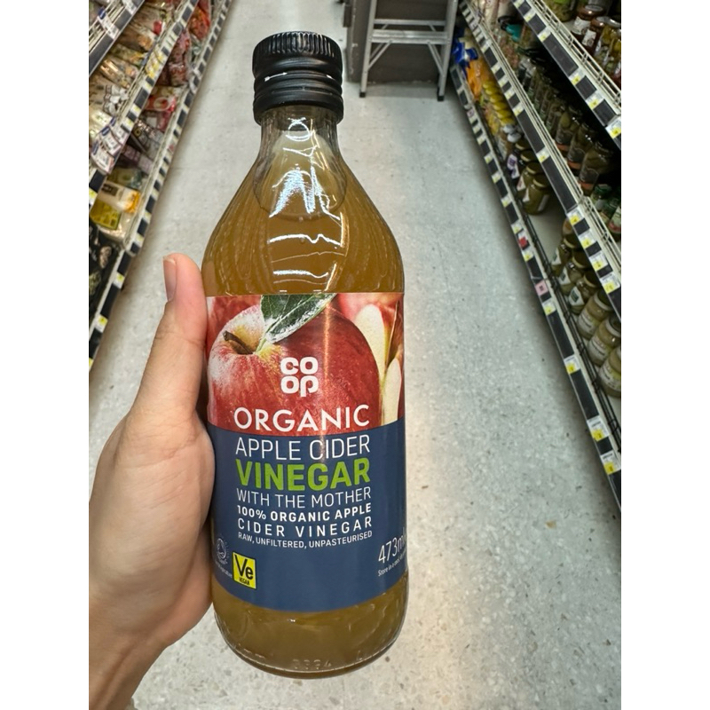 CO OP Organic Apple Cider Vinegar With The Mother 473 Ml.