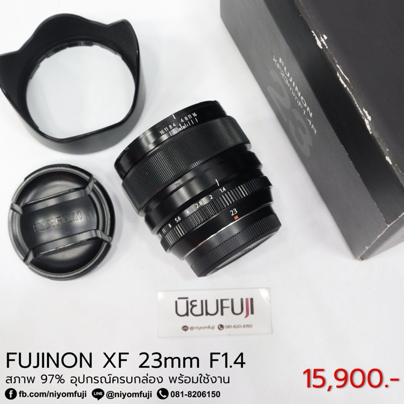FUJINON XF23mmF1.4 ครบกล่อง