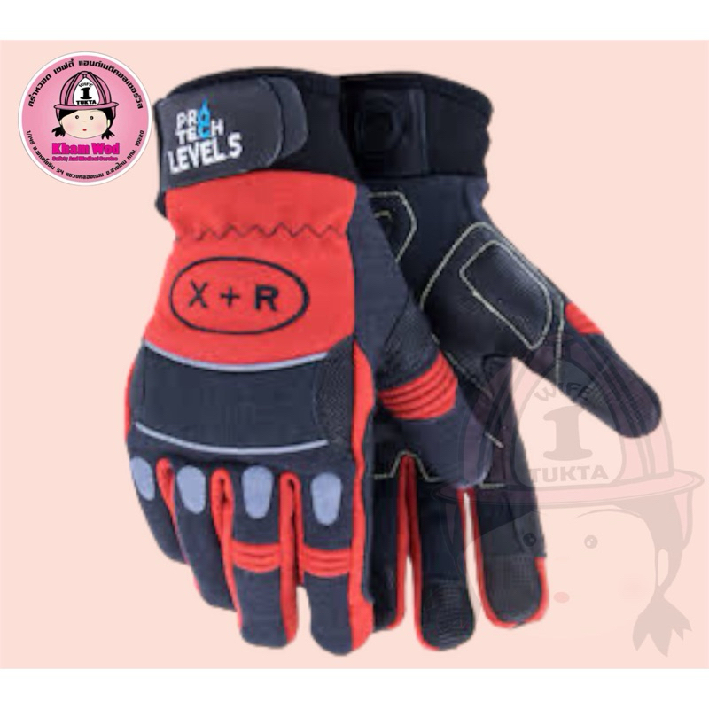 💖คร่ำหวอดเซฟตี้ Protech8 X+R ถุงมือกู้ภัย กันบาด ตัดถ่าง extrication gloves🇹🇭จัดส่งจากไทย🇹🇭