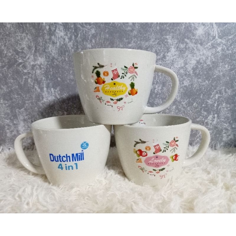 แก้วเซรามิค แก้วเนสกาแฟ ดัชมิลล์ สินค้าพรีเมี่ยม