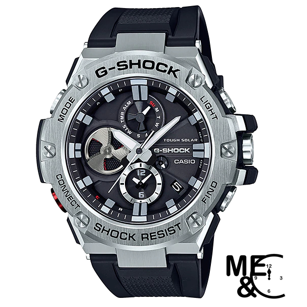 CASIO G-SHOCK GST-B100-1ADR (บลูทูธ,ทัชโซล่า) ของแท้ ประกันศูนย์ CMG