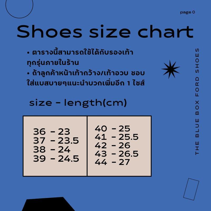 The blue boxford - German รองเท้าผ้าใบ