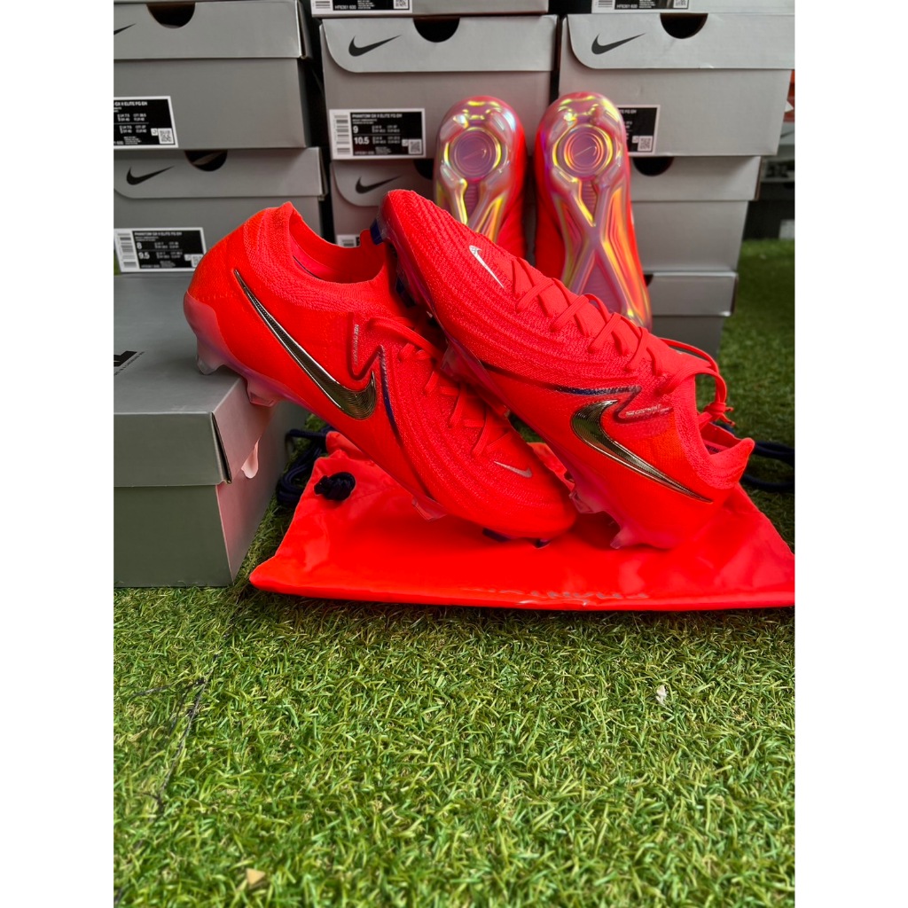 Nike Phantom EH erling.haaland GX2 Erling haaland Force9 รองเท้าฟุตบอล ไนกี้ ตัวท็อป ของแท้ มือ1 Limited Collection