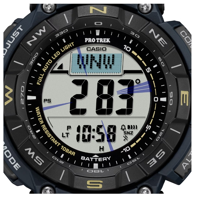 Casio Protrek PRG-340  PRG-340-1 PRG-340-3 ของแท้รับประกันศูนย์(PRG-340-1 ดำ)