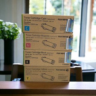 Fuji xerox 315 Bk C M Y หมึก 3000 แผ่น ใช้กับเครื่องปริ้นรุ่…