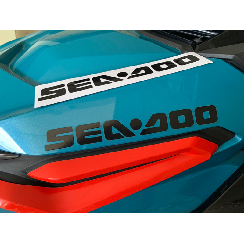 สติ๊กเกอร์ seadoo ยาว 24 cmเป็นสติ๊กเกอร์PVC