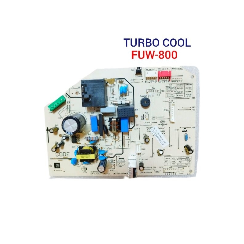 แผงวงจรแอร์ Turbo Cool รุ่น FUW-800 ขนาด 25,000 บีทียู.  อะไหล่แอร์มือสอง แท้ถอด