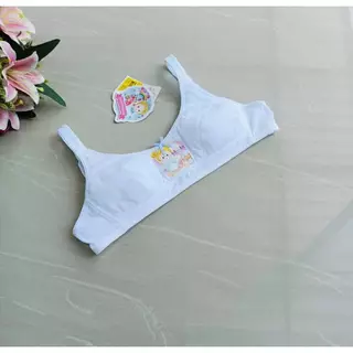 JINTANA บราไม่มีโครง ตะขอหลัง ฟองน้ำใยสังเคราะห์ ผ้า Cotton เนื้อนุ่ม ไม่อับชื้น