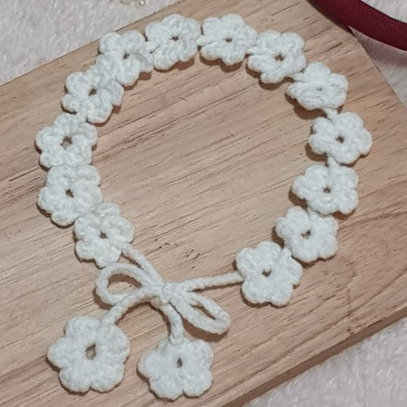 (พร้อมส่ง🚚) ที่คาดผมดอกไม้ KAZUHA LE SSERAFIM👀💿🌸