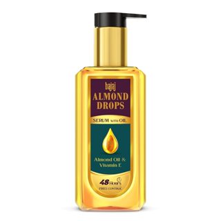 Bajaj Almond Drops Hair Serum With Almond Oil And Vitamin E …