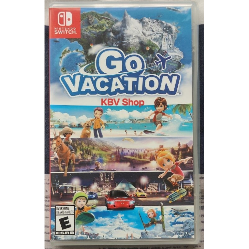 (ทักแชทรับโค๊ดส่วนลด)(มือ 2)Nintendo Switch : Go Vacation มือสอง