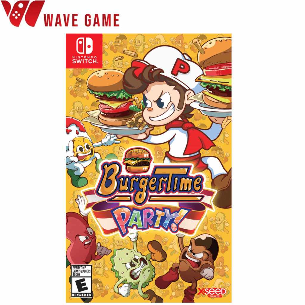nintendo switch burgertime ( english zone 1 )