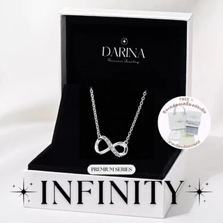 Infinity Necklace สร้อยคอ Darina Jewelry DRN0033 ✨พร้อมกล่องเครื่องประดับ เขียนการ์ดได้