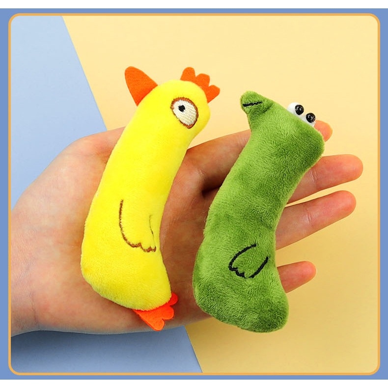 ของเล่นแมว ตุ๊กตาแคทนิป ตุ๊กตายัดไส้แคทนิป ของเล่นแมว แคทนิป - รูปที่ 2