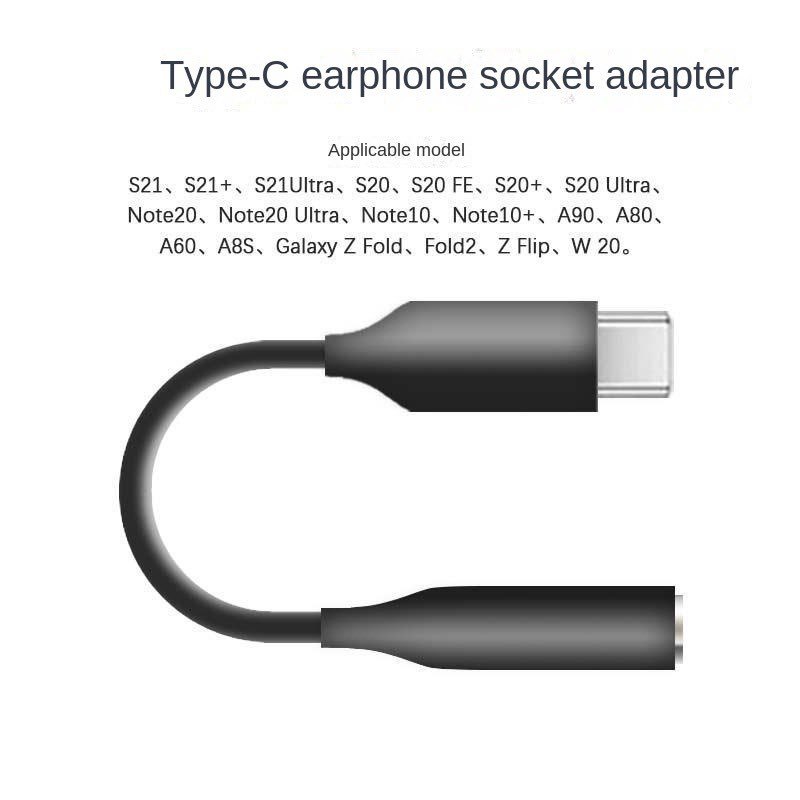 Samsung TYPE C headphone adapter converts to genuine 3.5mm headphones