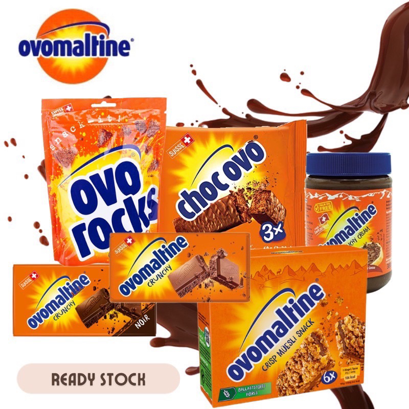 Ovomaltine Crunchy Chocolate (มีให้เลือกหลายแบบ)