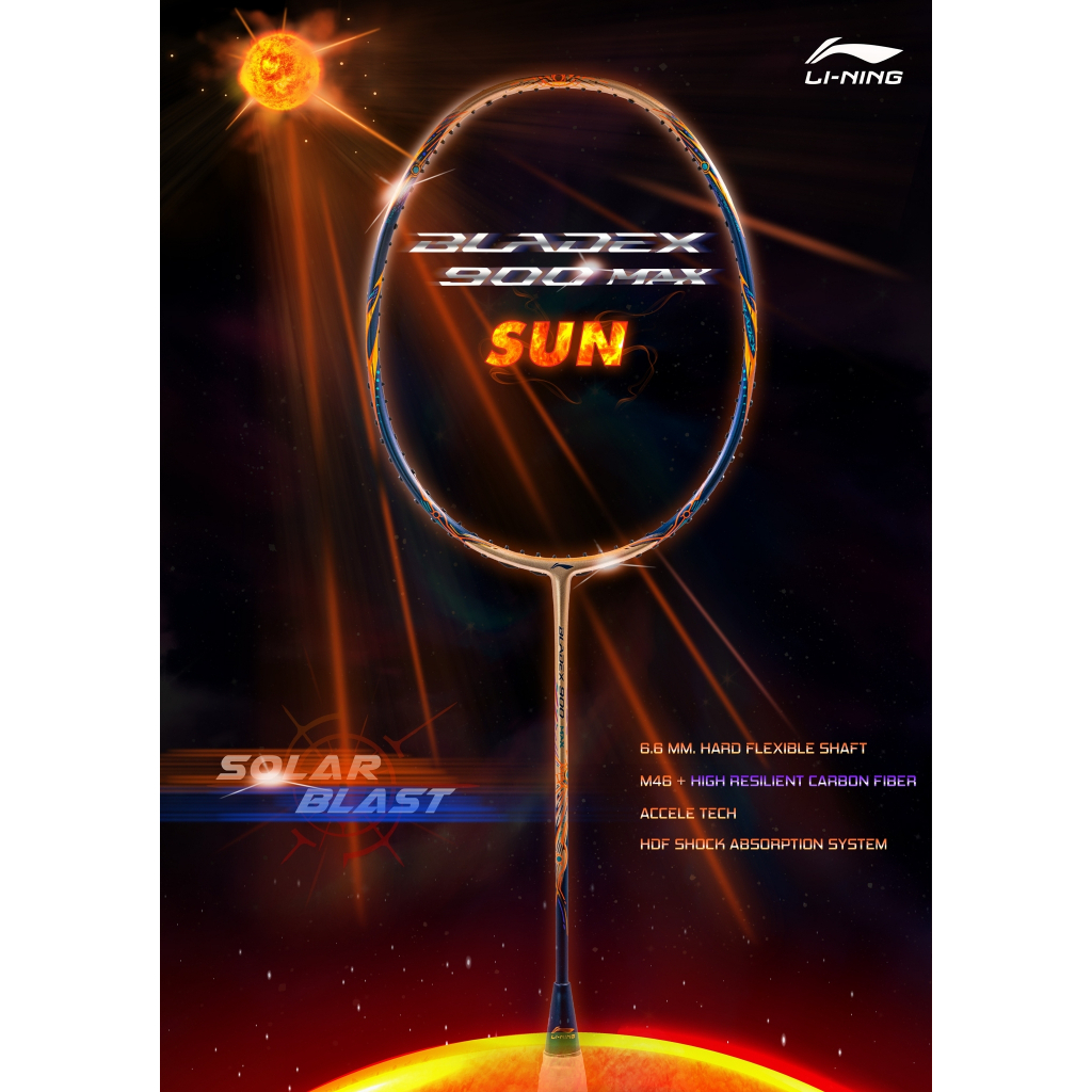 ***Genuine***Lining bladex 900 max sun 3u/4u th สภาพดี แพคดี ส่งไว