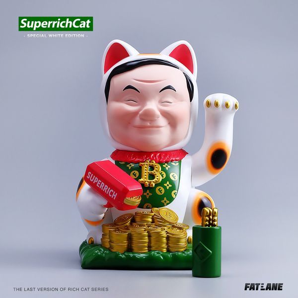 gachabox Superrich Cat White Version / Rainbow Version by Fatlane17 ของแท้ พร้อมส่ง