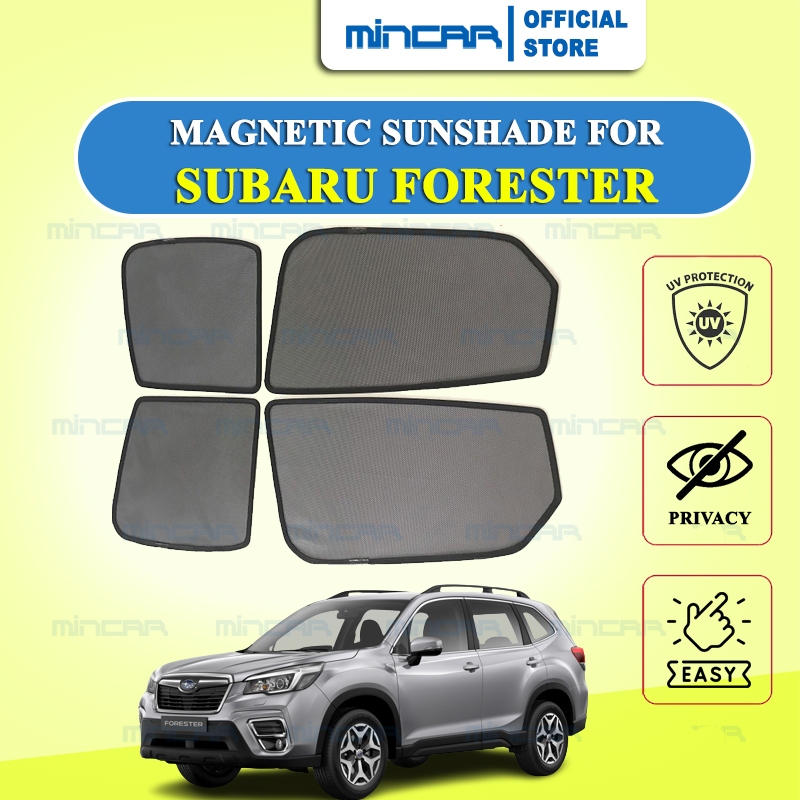 ม่านบังแดดแม่เหล็ก Subaru Forester XV แท้MINCAR