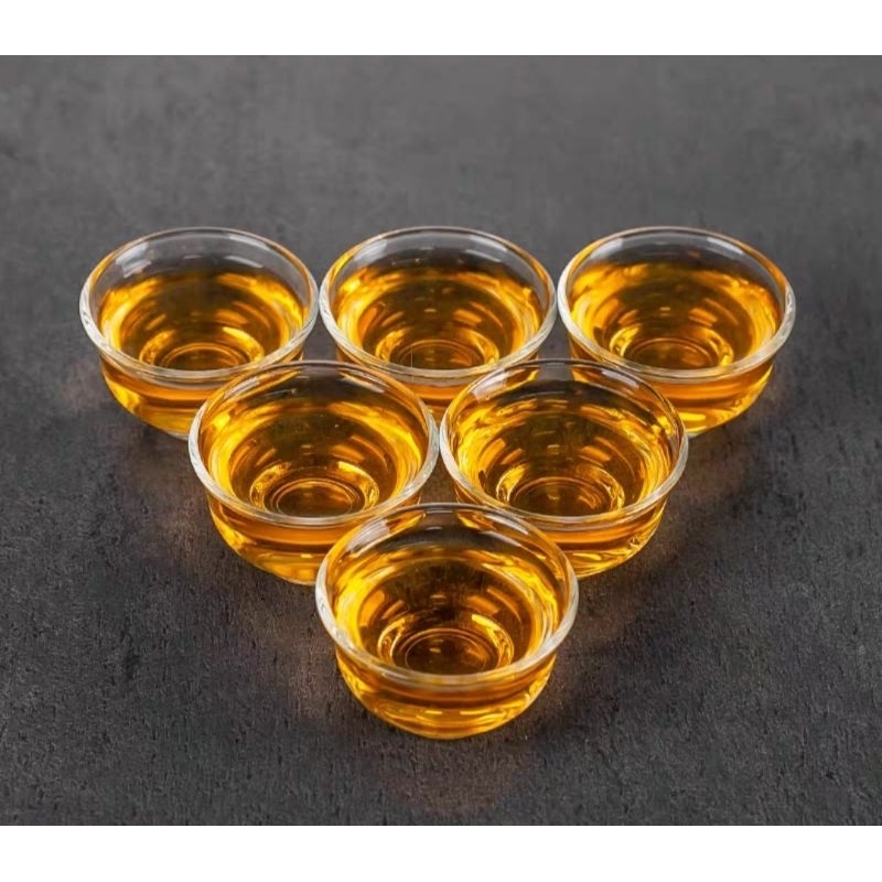 RTNS SHOP :ชุดถ้วยชา ถ้วยแก้ว ถ้วยยาขนาดเล็ก 50 ml.(ชุด 6 ใบ) พร้อมส่ง - รูปที่ 5