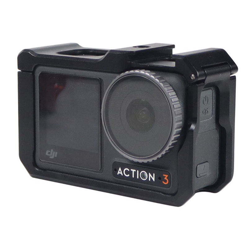 เคส อลูมิเนียม  สำหรับ DJI OSMO Action5 PRO , DJI OSMO ACTION4 และ ACTION3 Aluminium Protective Frame for OSMO 5PRO,4,3