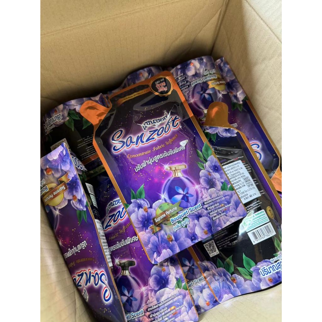 SANZOFT ( แซนซอฟ ) น้ำยาปรับผ้านุ่ม สูตรเข้มข้นพิเศษ 300 มล.