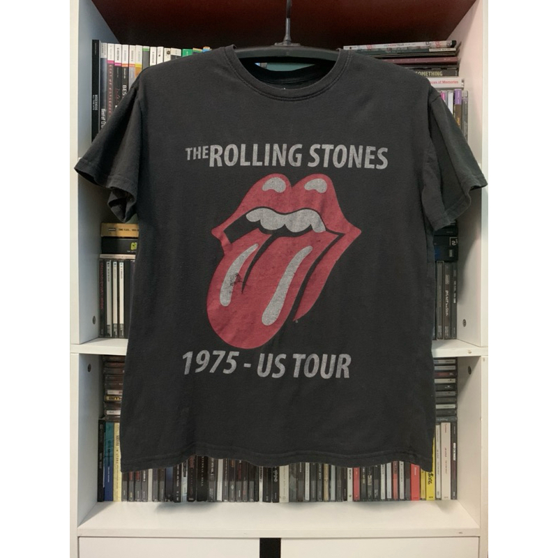 เสื้อวงลิขสิทธิ์แท้ The Rolling Stones🏴󠁧󠁢󠁥󠁮󠁧󠁿1975 - US Tour