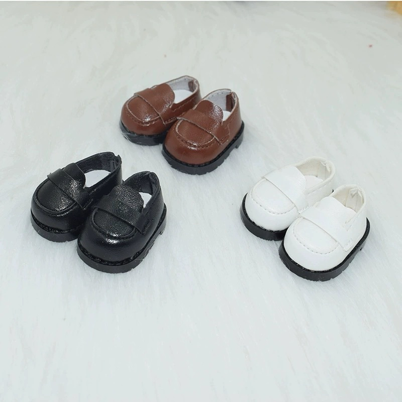 รองเท้าทรงloafer สำหรับตุ๊กตา 10 cm