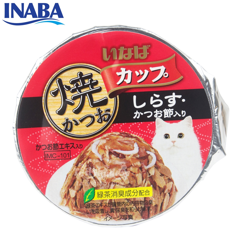 INABA ยากิคัตซึโอะ ชิราซึ วิท คัตซึโอะบูชิ (80g.) (IMC-101)